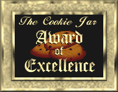 The Award of Excellence from The Cookie Jar